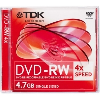 Диск DVD-RW TDK 4.7GB