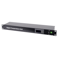 Модуль контроля и поддержания температуры 1U внутри серверного шкафа, термостат  RP-DTU, RackPro
