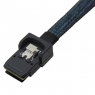 Кабель Mini SAS Cable, SFF-8087 - 4xSATA, длина 1 метр, SAS-028, Negorack